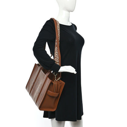 Marc Jacobs Grained Calfskin Medium The Tote Bag Argan Oil 3 of 8