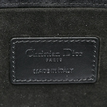 Christian Dior Calfskin Cannage Diamond Medium Lady D-Joy Black 6 of 14