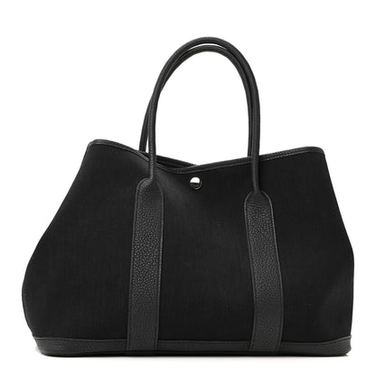 Hermes Toile Negonda Garden Party Tote 36 MM Black 3 of 34