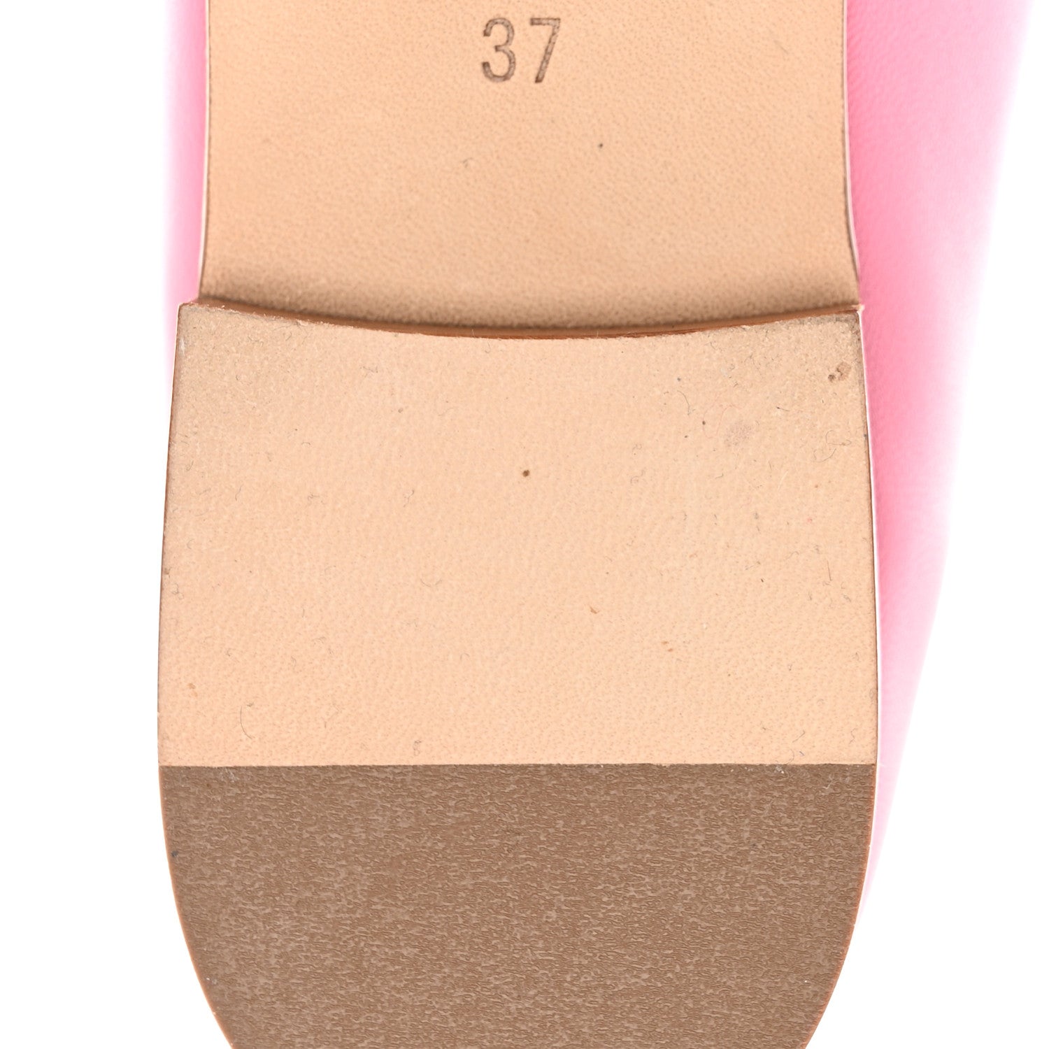Chanel Lambskin Cap Toe CC Ballerina Flats 37 Pink 11 of 13