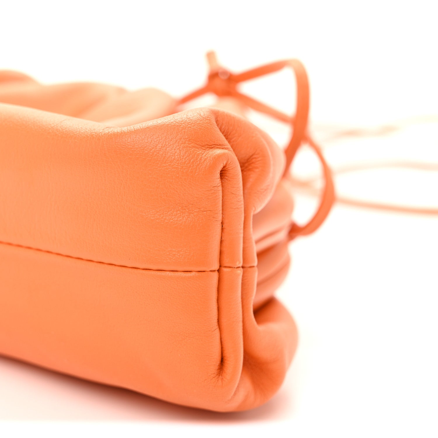 Bottega Veneta Butter Calfskin The Mini Pouch Light Orange 10 of 10