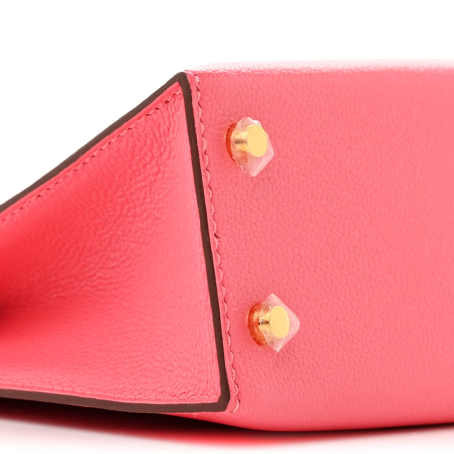 Chevre Mysore Mini Kelly Sellier 20 Rose Lipstick