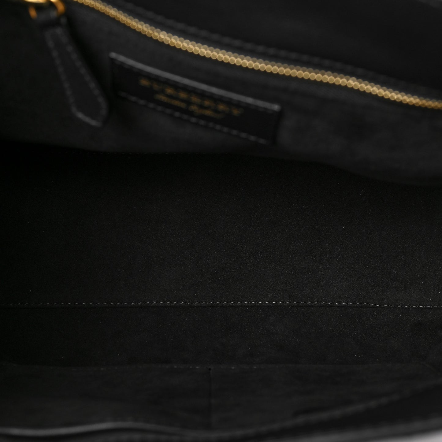 Suede Calfskin Watersnake Medium Buckle Tote Black Gold