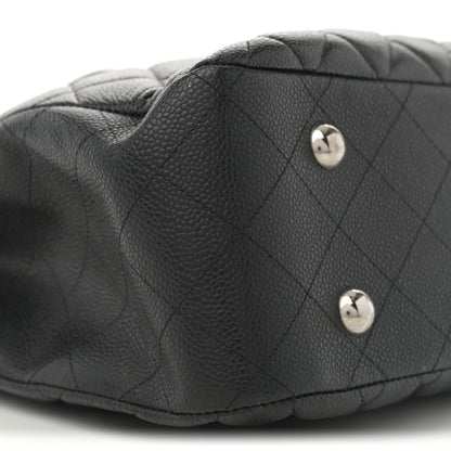Chanel Caviar Quilted Flap Tote Black 9 of 11