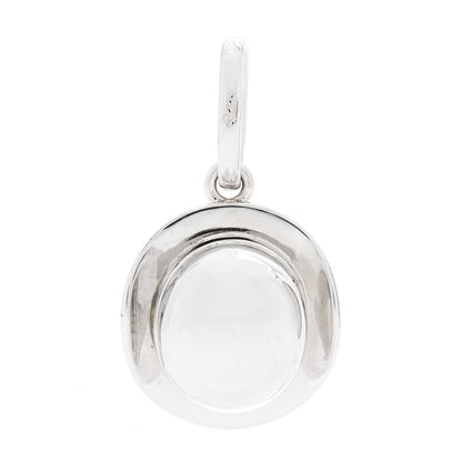 Pomellato 18K White Gold Hat Pendant 1 of 4