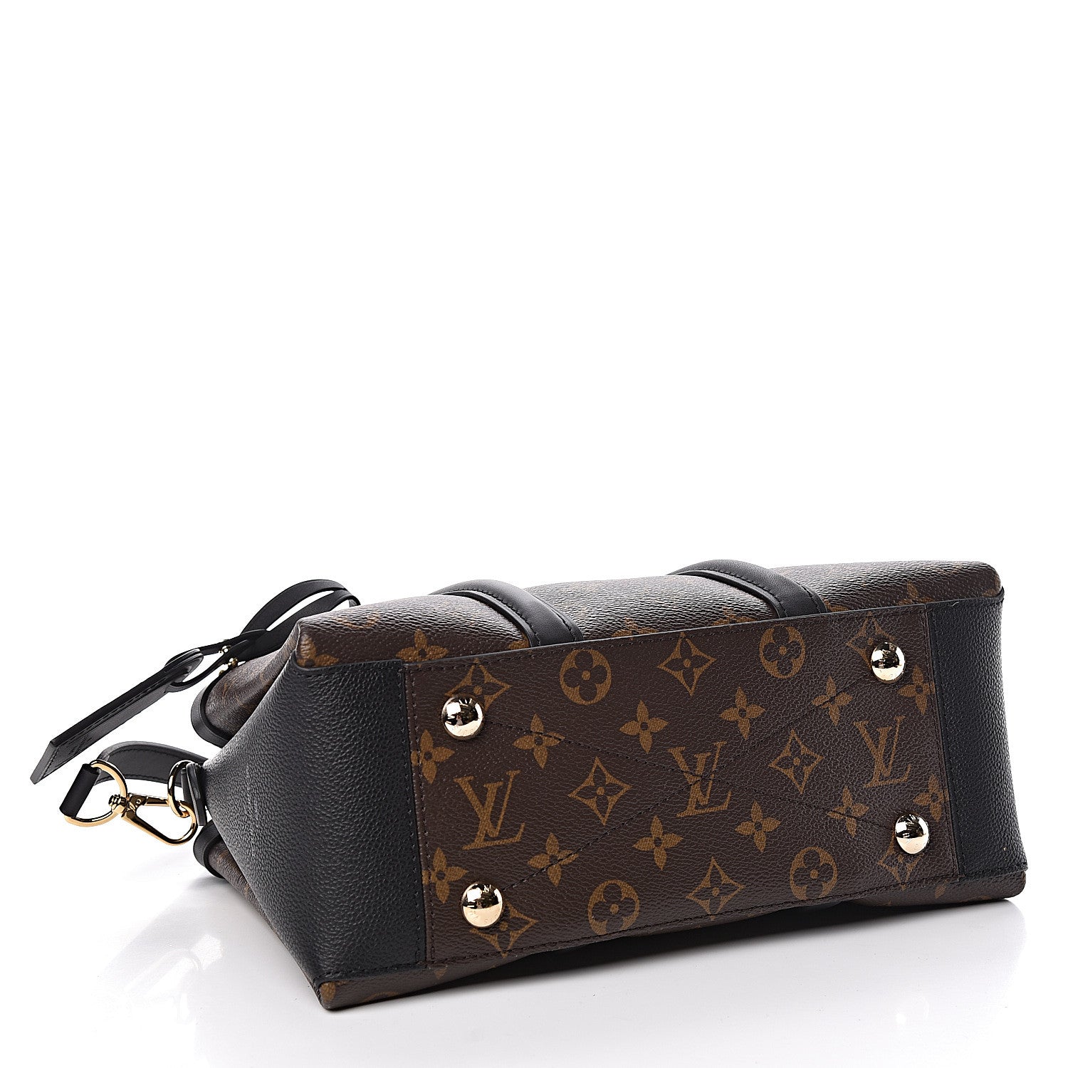 Louis Vuitton Soufflot BB モノグラム ハンドバッグ LOUIS VUITTON Soufflot BB Monogram Canvas Shoulder Crossbody Bag Black
