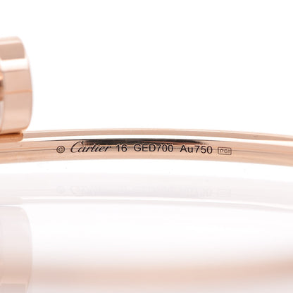 Cartier 18K Yellow Gold Small Juste Un Clou Bracelet 16 4 of 5