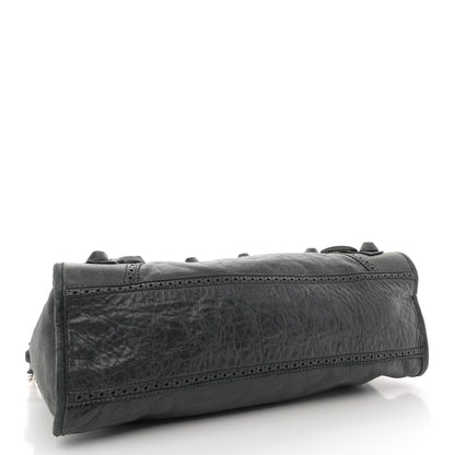 Balenciaga Agneau Giant Brogues Hardware City Anthracite 5 of 19