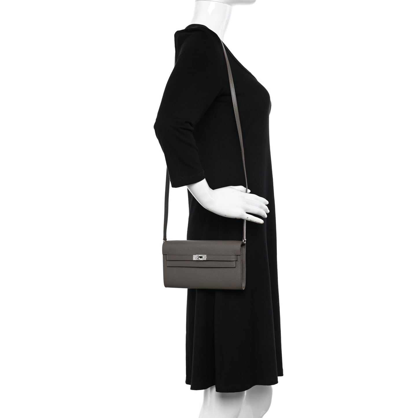 Epsom Kelly To Go Wallet Etain