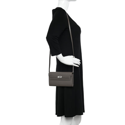 Hermes Epsom Kelly To Go Wallet Etain 2 of 13