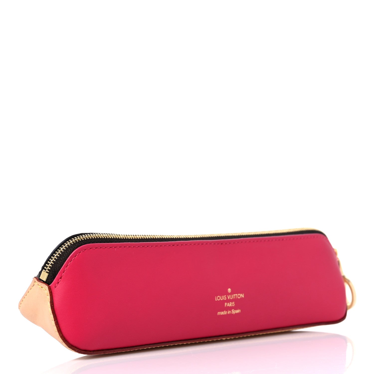Louis Vuitton Monogram 2021 Christmas Animation Hollywood Elizabeth Pencil Pouch Coquelicot 3 of 8