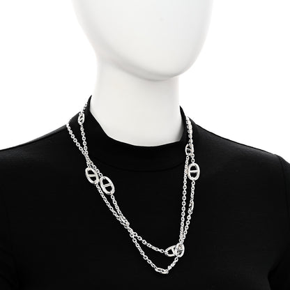 Hermes Sterling Silver Farandole Necklace 120 2 of 5