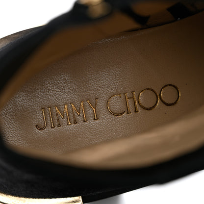 Jimmy Choo Suede Melodie Ankle Boots 40 Black 6 of 16