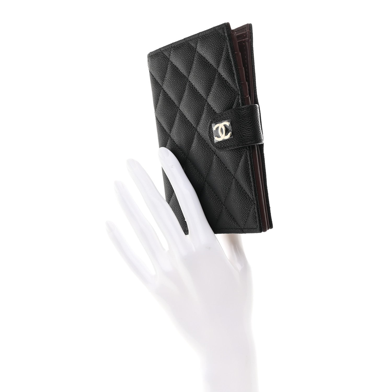 Chanel Caviar Quilted Passport Holder Black 2 of 9