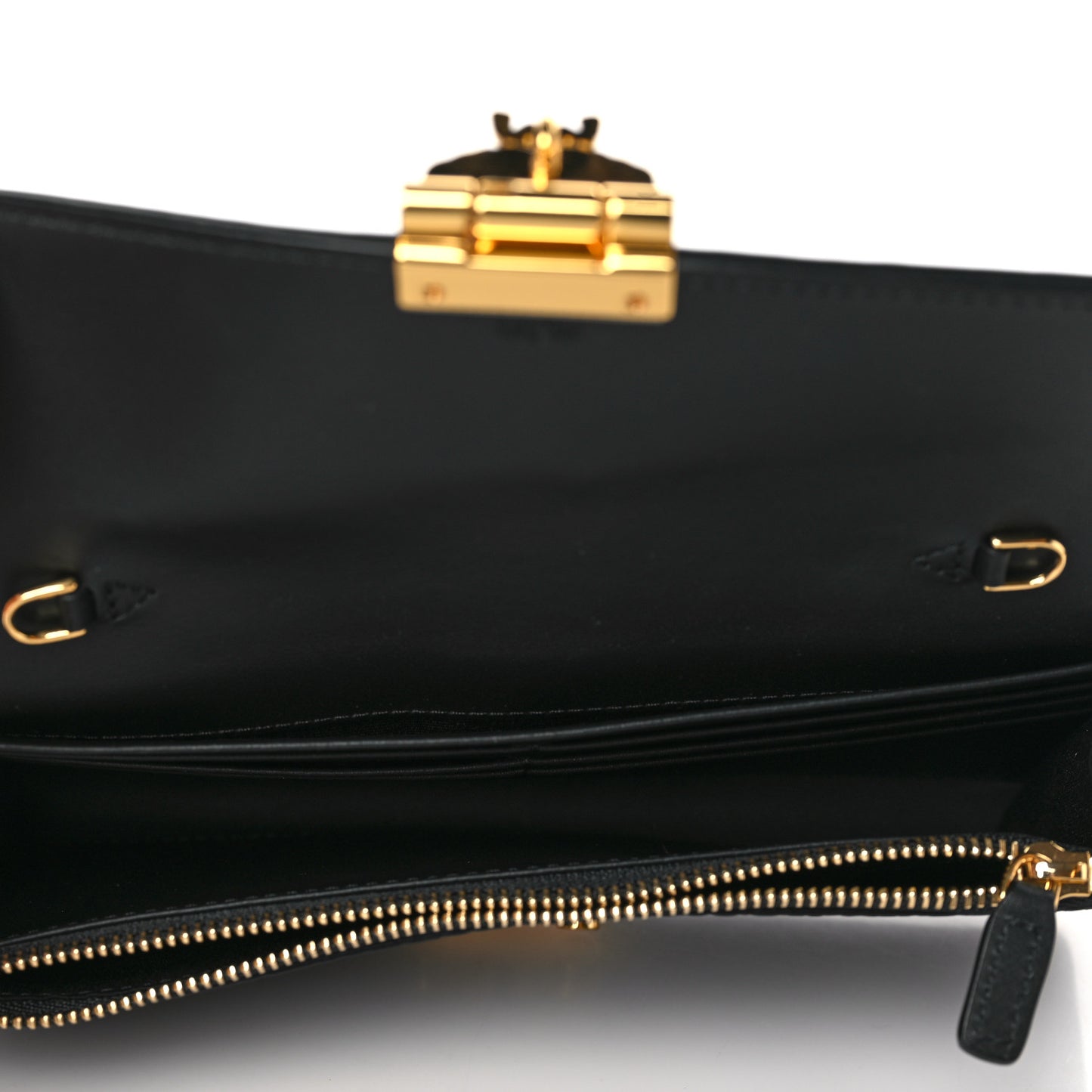 Visetos Large Tracy Chain Wallet Black
