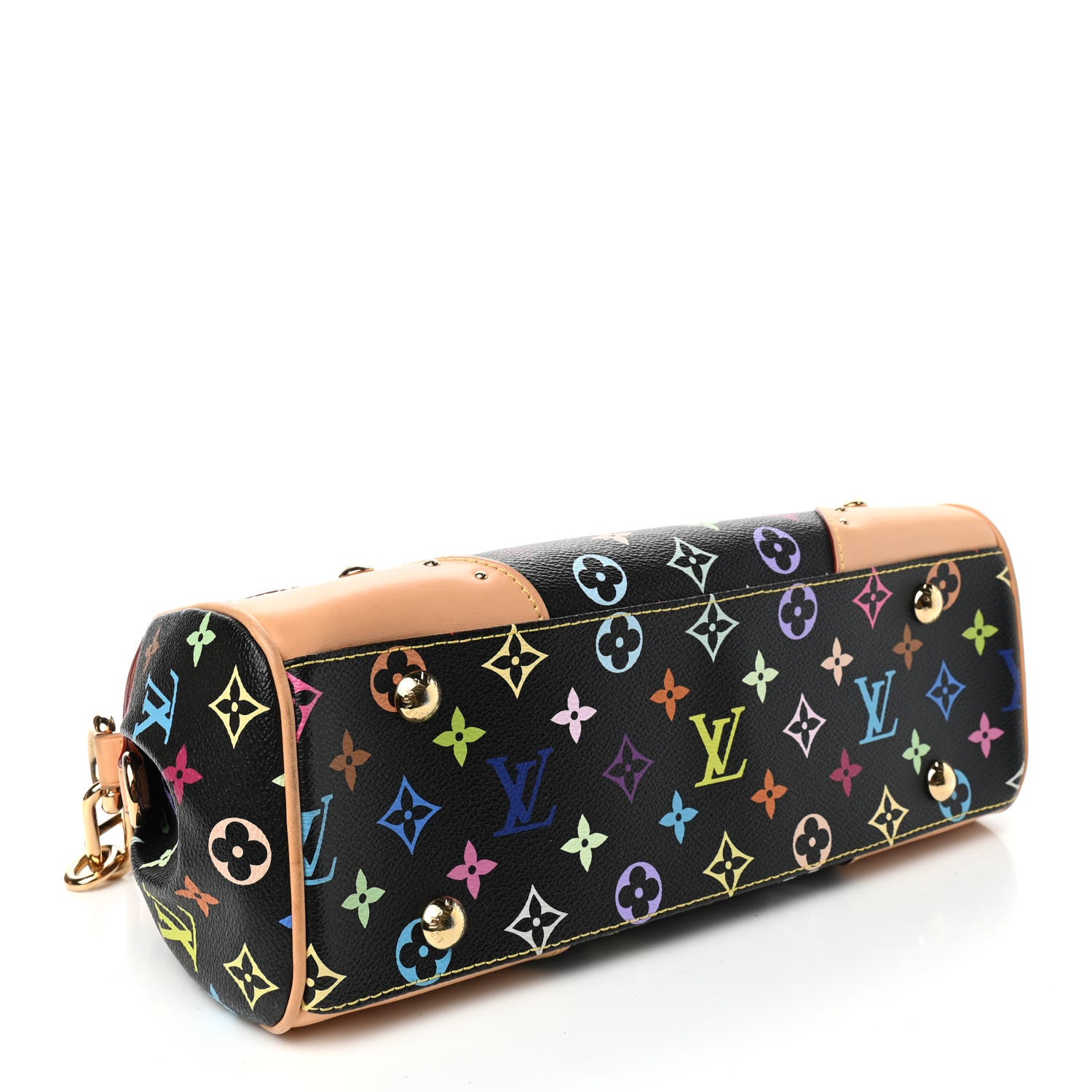 Louis Vuitton Monogram Multicolor Beverly MM Black 4 of 13