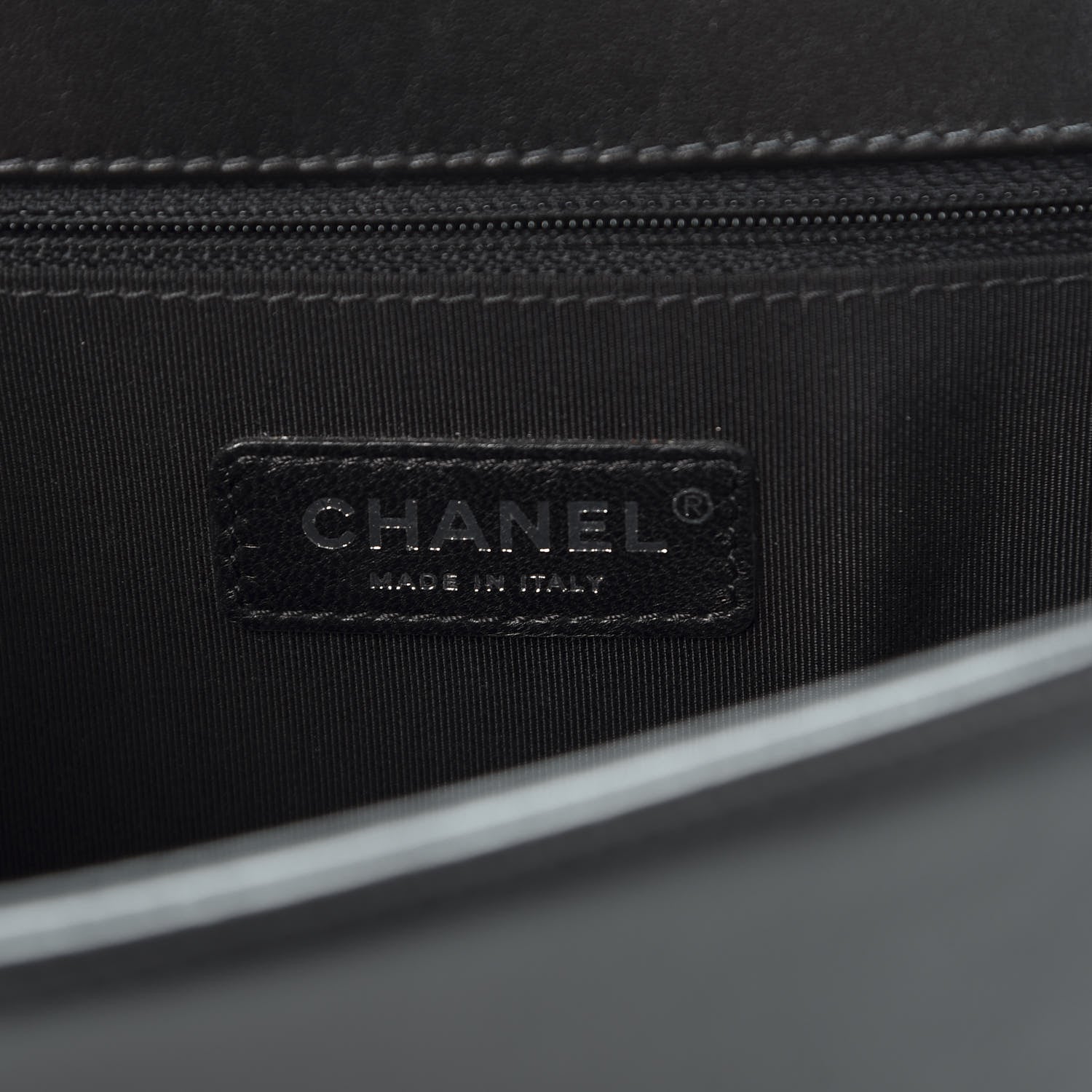 Chanel Lambskin Quilted New Medium Boy Flap Black 7 of 10