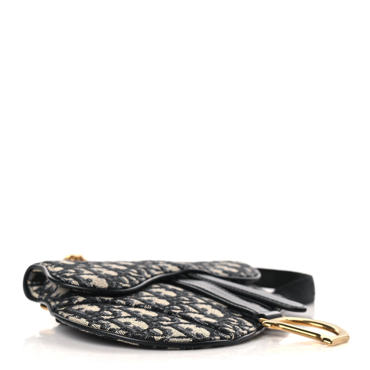 Oblique Saddle Belt Pouch Blue