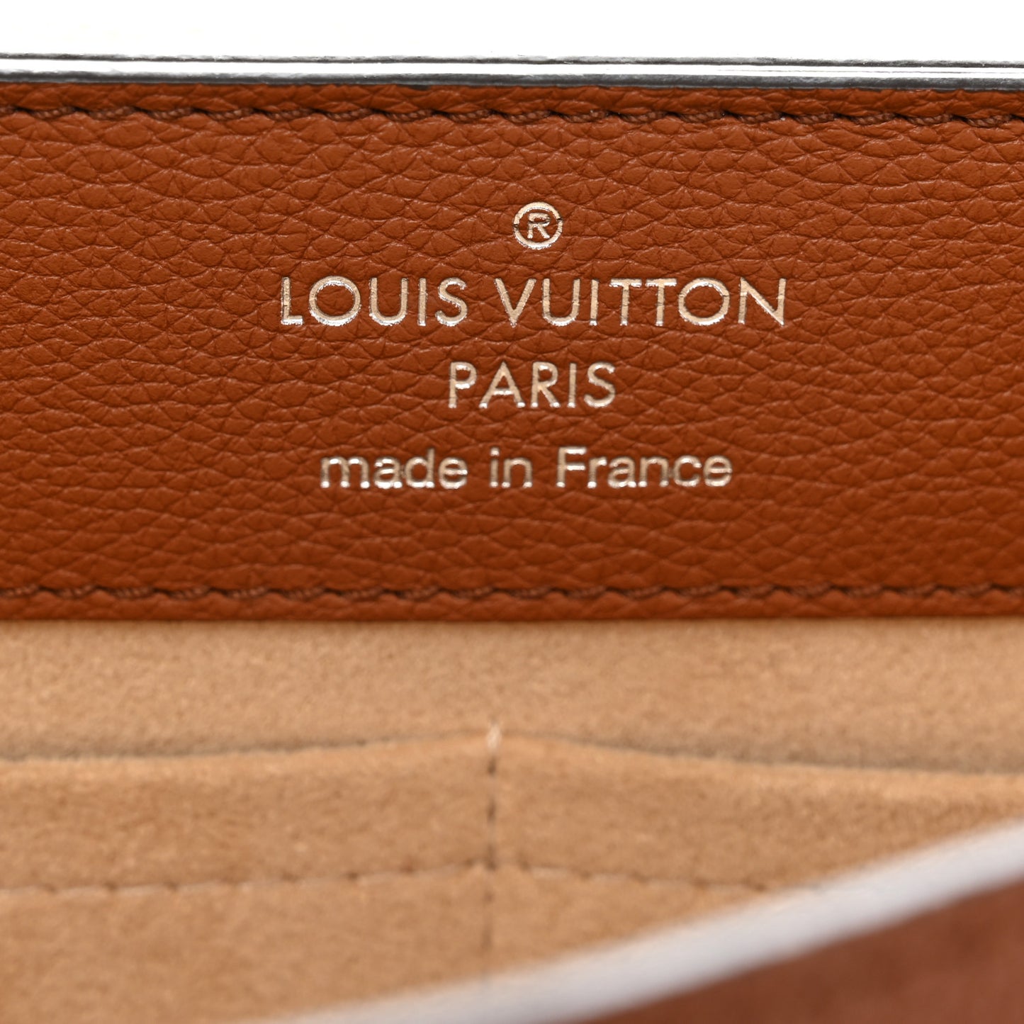 Soft Calfskin Lockme Ever Caramel Creme Black