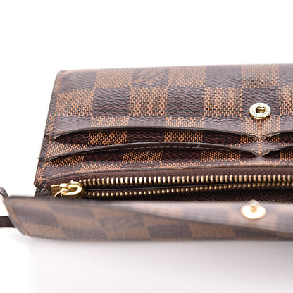 Louis Vuitton Damier Ebene Emilie Wallet 12 of 13