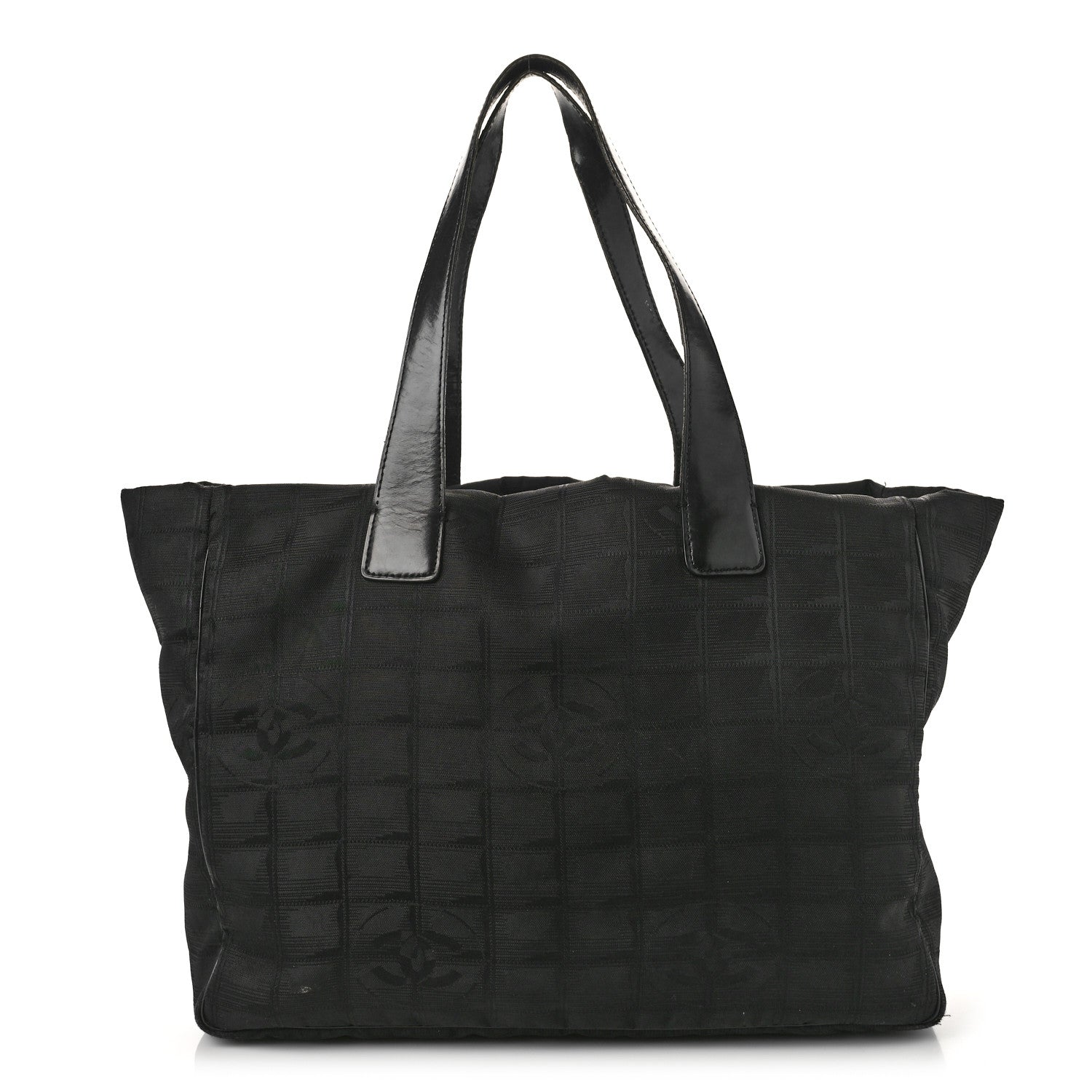 Chanel Nylon Medium Travel Tote Black 1 of 14
