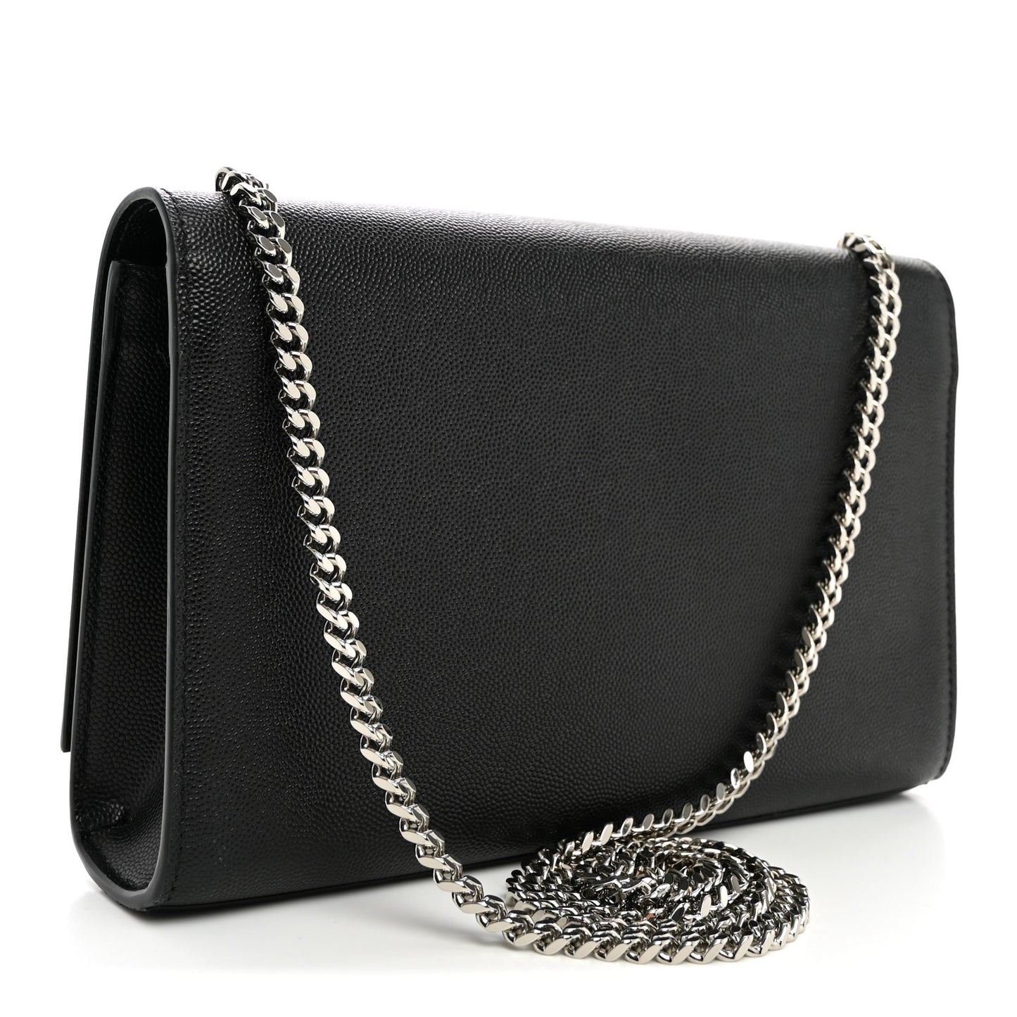 Grain De Poudre Medium Classic Monogram Kate Tassel Satchel Black