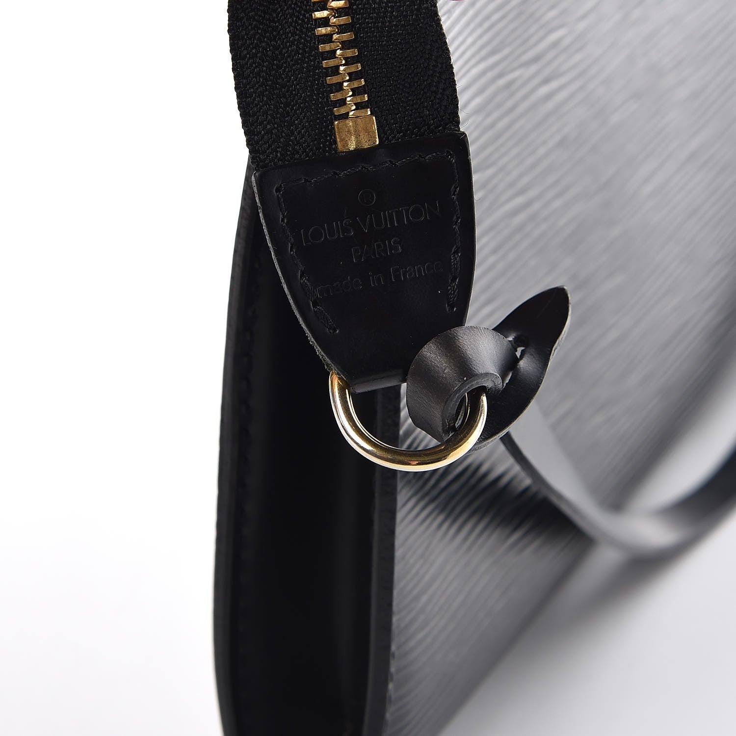 Louis Vuitton Epi Pochette Accessories 24 Black 6 of 7