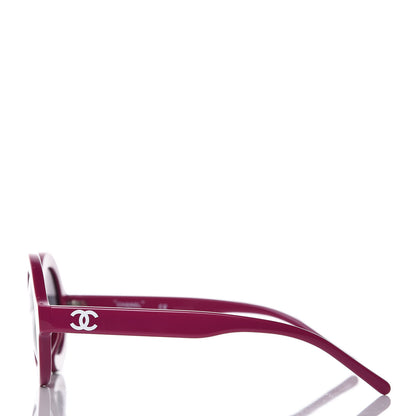 Chanel x Pharrell Williams Round 19mm Sunglasses Violet 3 of 9