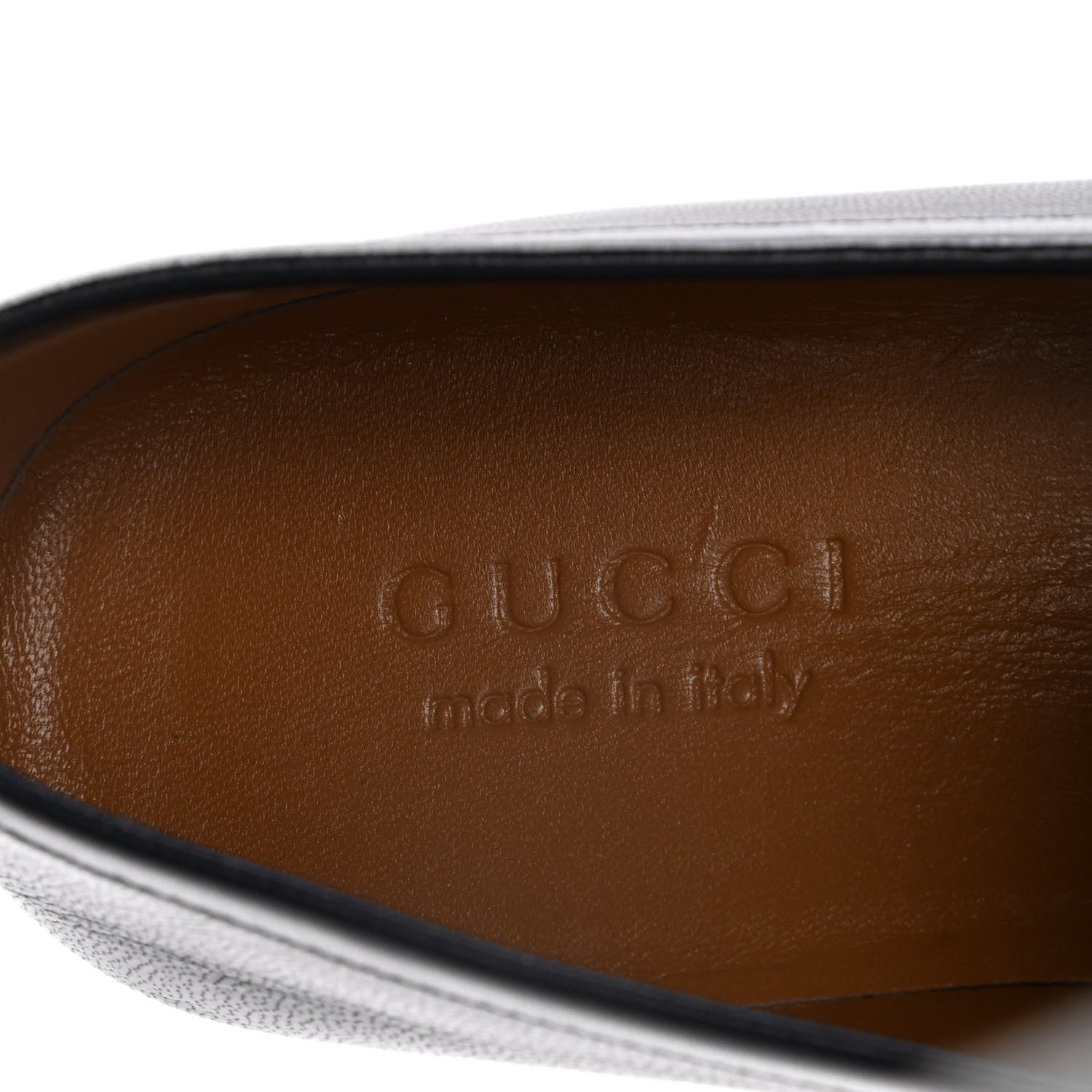 Gucci Goatskin Mens GG Loafers 7.5 Blue 10 of 12