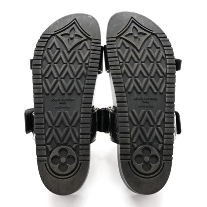 Louis Vuitton Empreinte Bom Dia Mule Sandals 41 Black 5 of 11