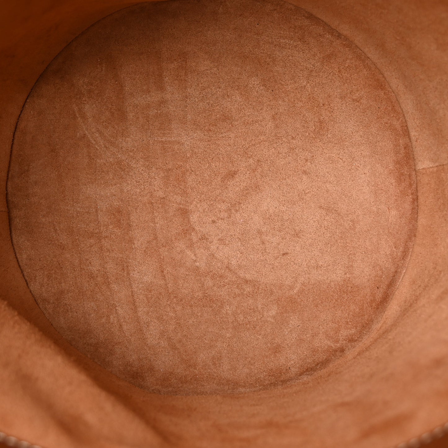 Smooth Calfskin Bucket 16 Bag Tan