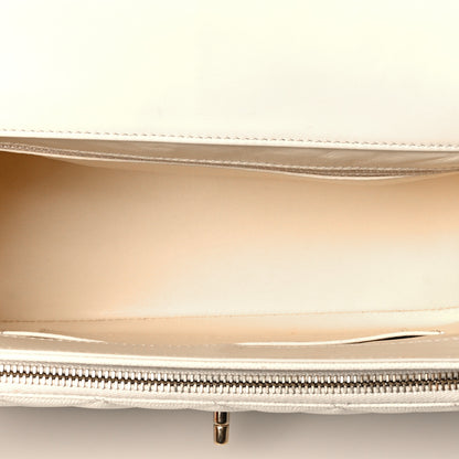 Chanel Caviar Quilted Large Business Affinity Flap White 5 of 14