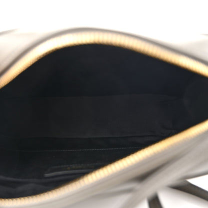 Saint Laurent Calfskin Matelasse Monogram Lou Camera Bag Dusty Grey 5 of 14
