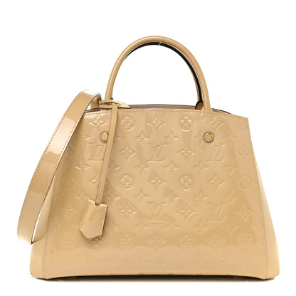 Louis Vuitton Vernis Montaigne MM Dune 1 of 8