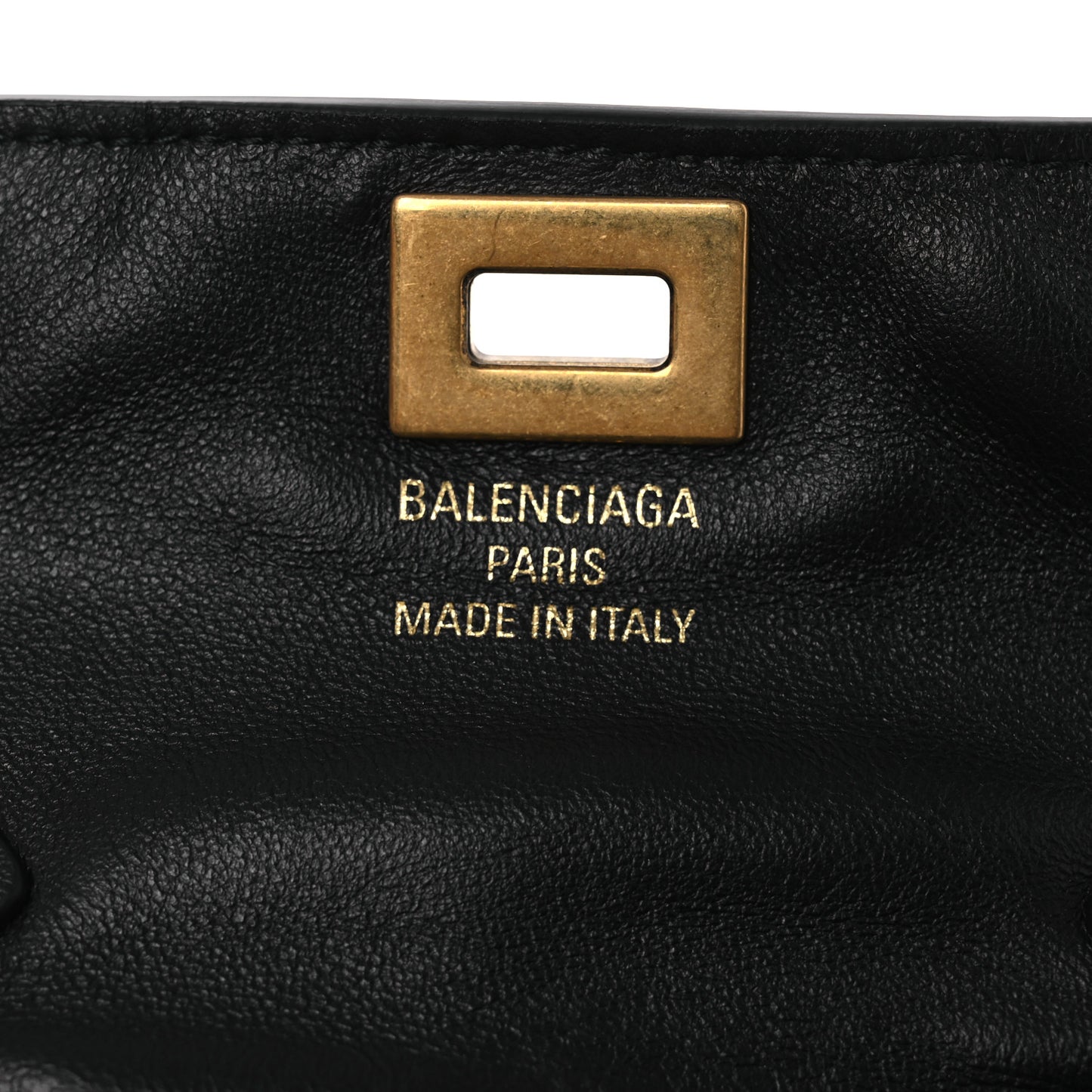 Smooth Calfskin Rodeo Micro Bag Charm Black