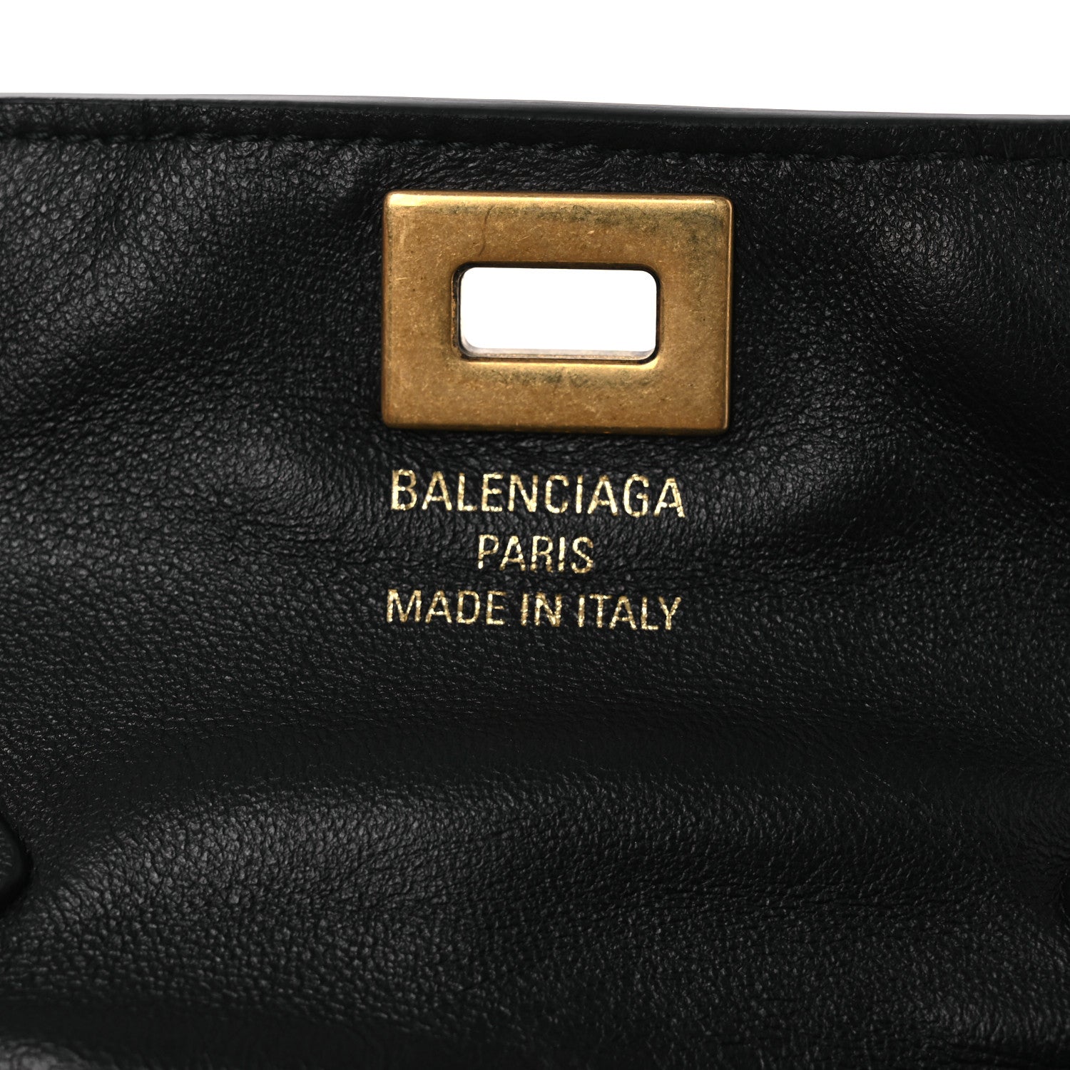 Balenciaga Smooth Calfskin Rodeo Micro Bag Charm Black 6 of 9