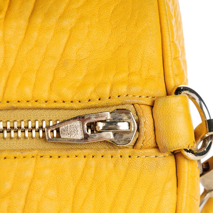 Alexander Wang Pebbled Lambskin Rocco Yellow Light Gold Hardware 13 of 13