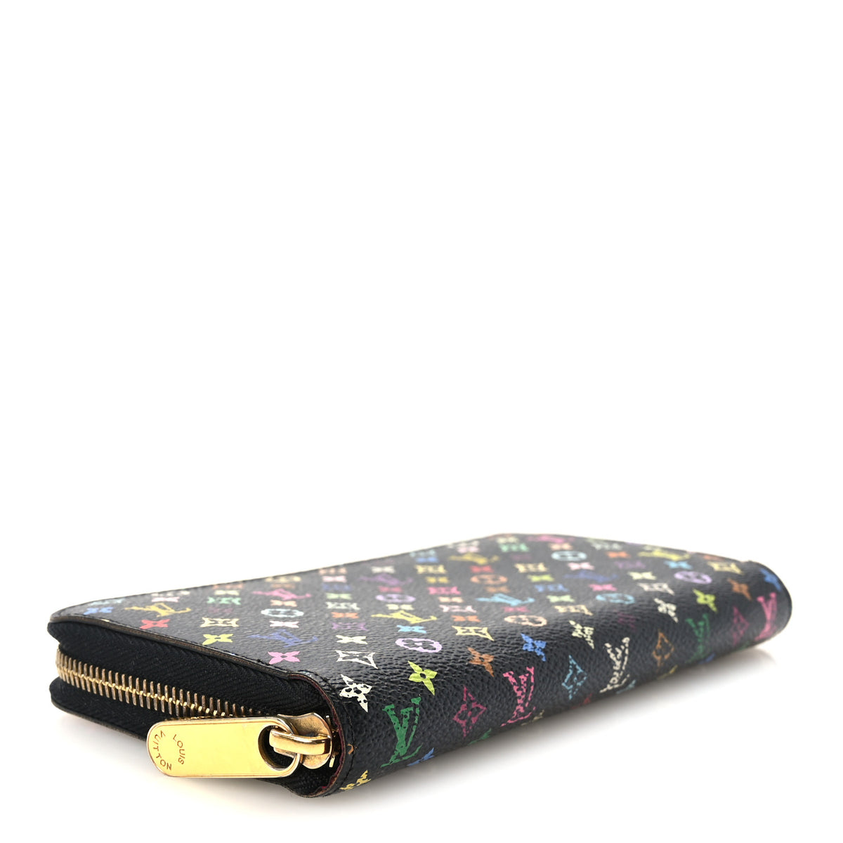 Monogram Multicolor Zippy Wallet Black Grenade