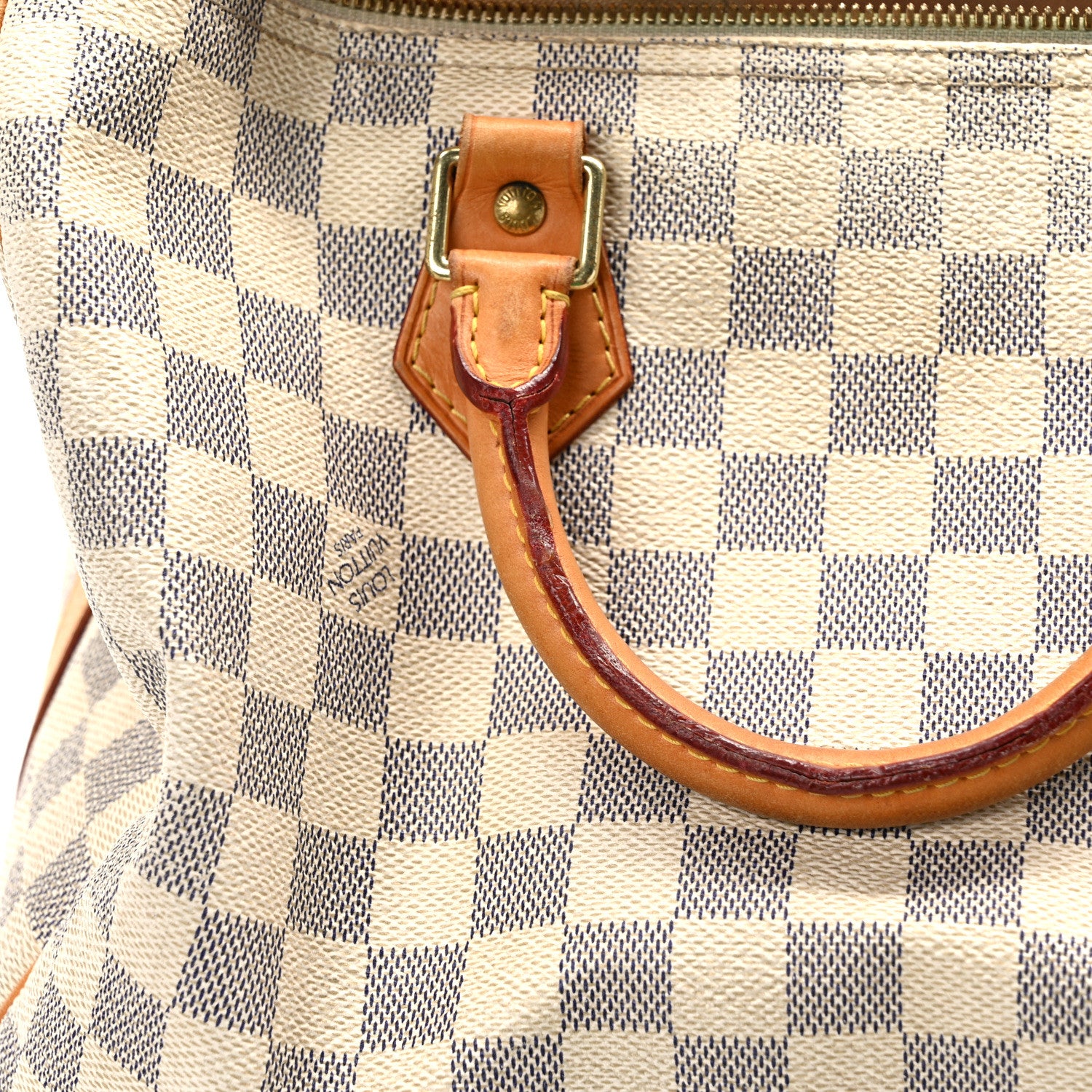 Louis Vuitton LOUIS VUITTON Damier Azur Speedy Bandouliere 30 13 of 16