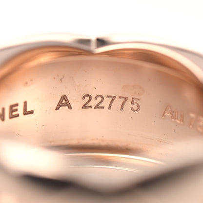 Chanel 18K Beige Gold Large Coco Crush Ring 50 5.25 6 of 8