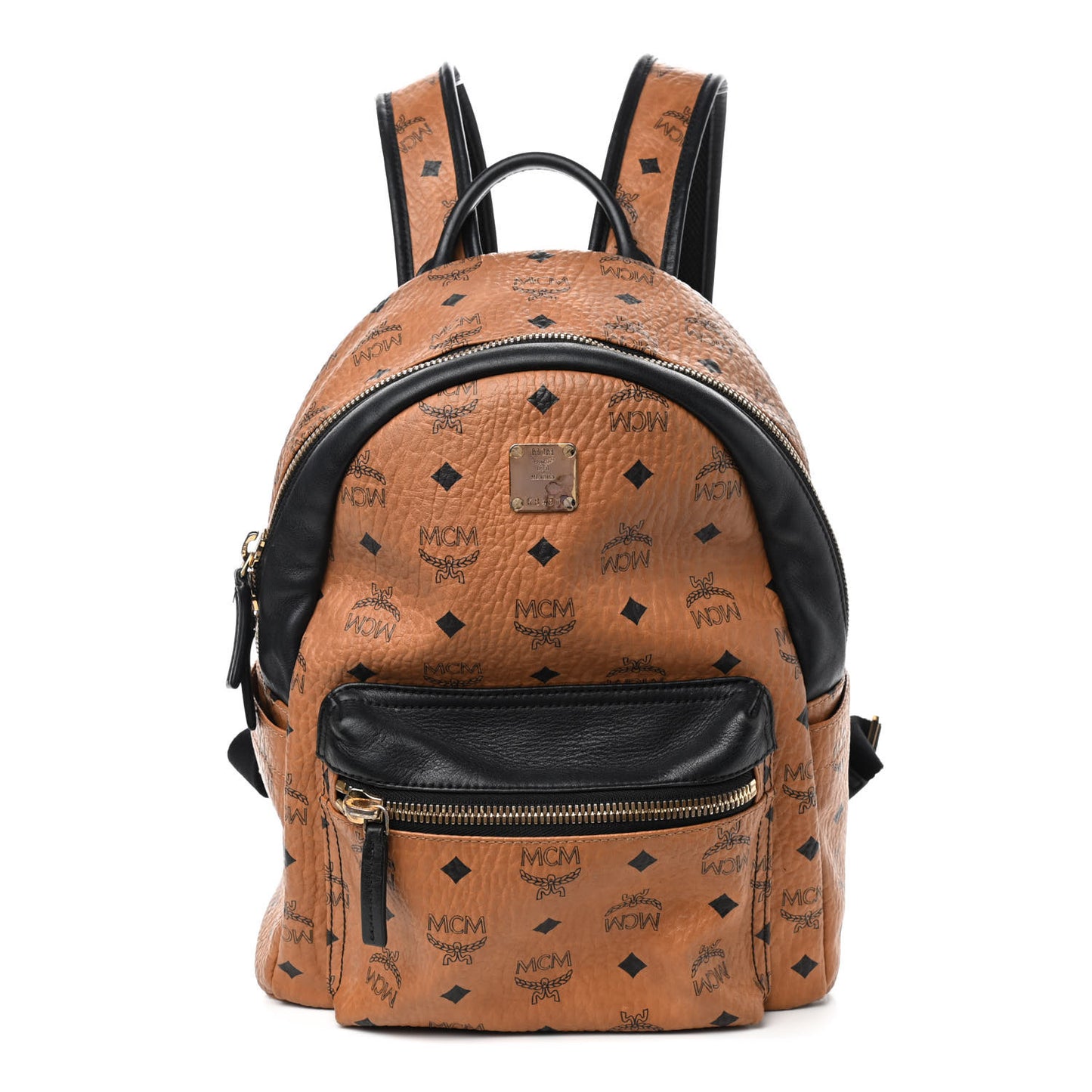 Visetos Small Stark Backpack Cognac Black
