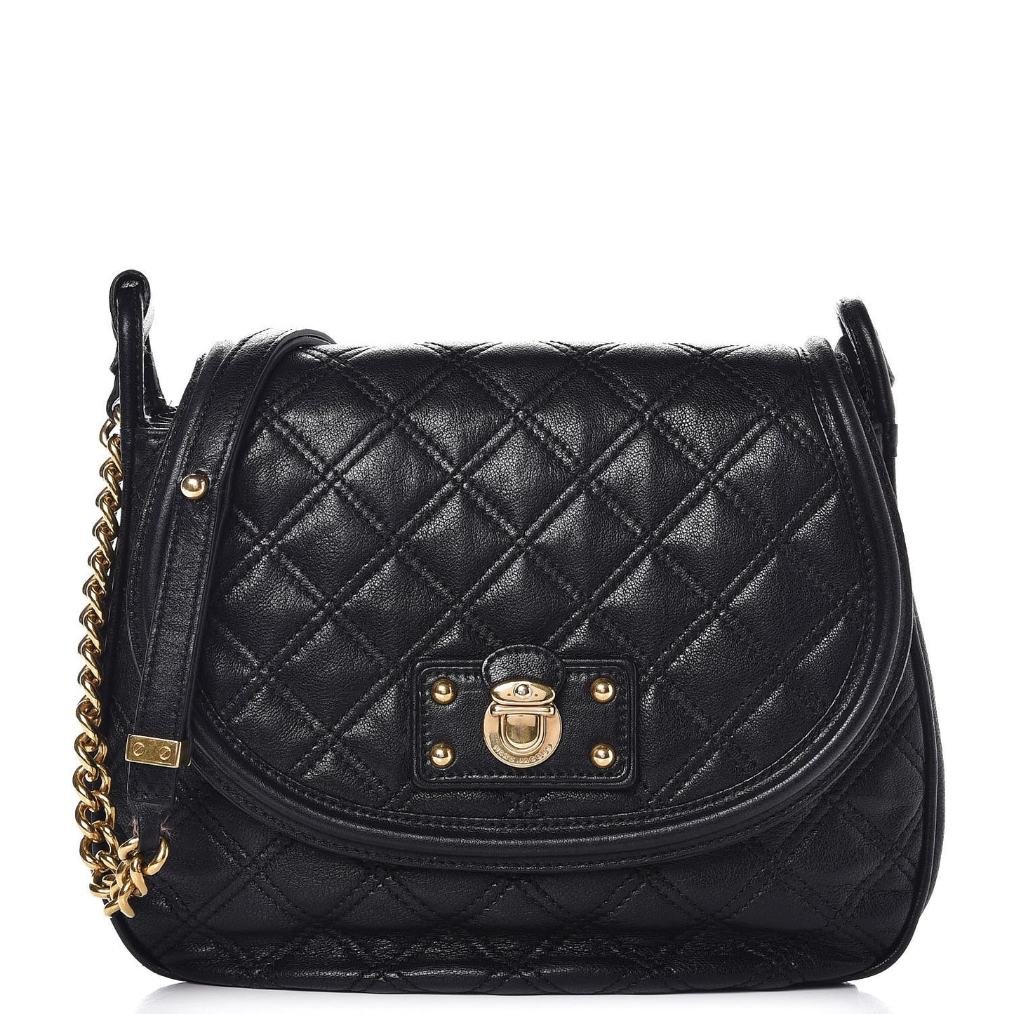 Lacquered Lambskin Cooper Black