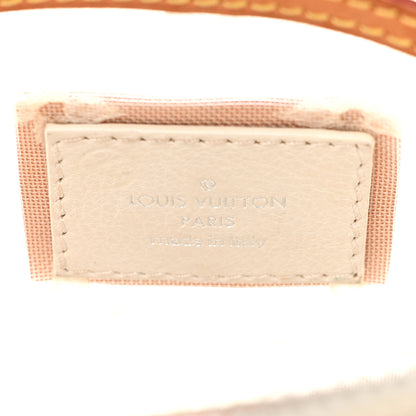 Louis Vuitton Monogram Transparence Transparent Lockit Clutch White 6 of 9