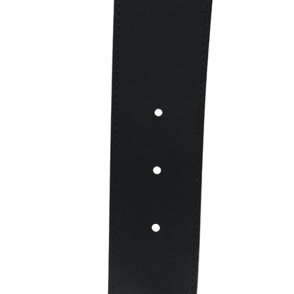 Gucci Moon Calfskin Torchon Double G 105 42 Belt Black 3 of 4