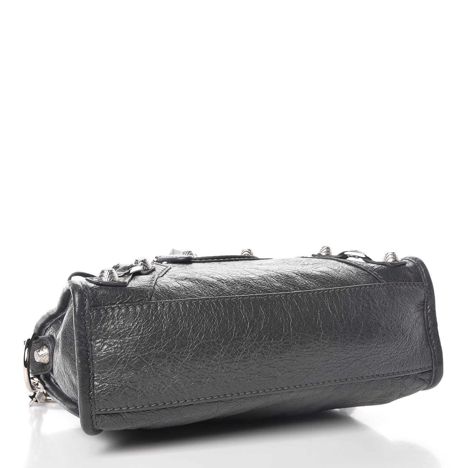 Balenciaga Agneau Giant 12 Silver Hardware Mini City Gris Fossile 5 of 13