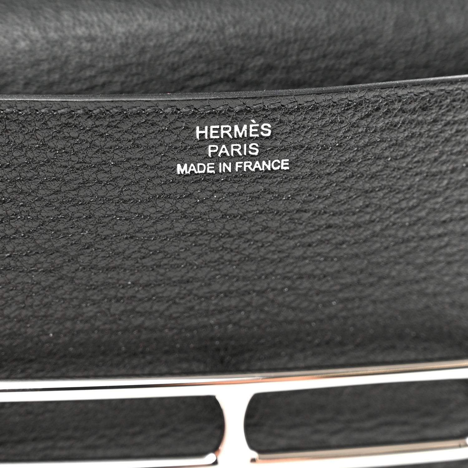 Hermes Chevre Mysore Roulis Slim Wallet Black 7 of 8