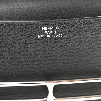 Hermes Chevre Mysore Roulis Slim Wallet Black 7 of 8