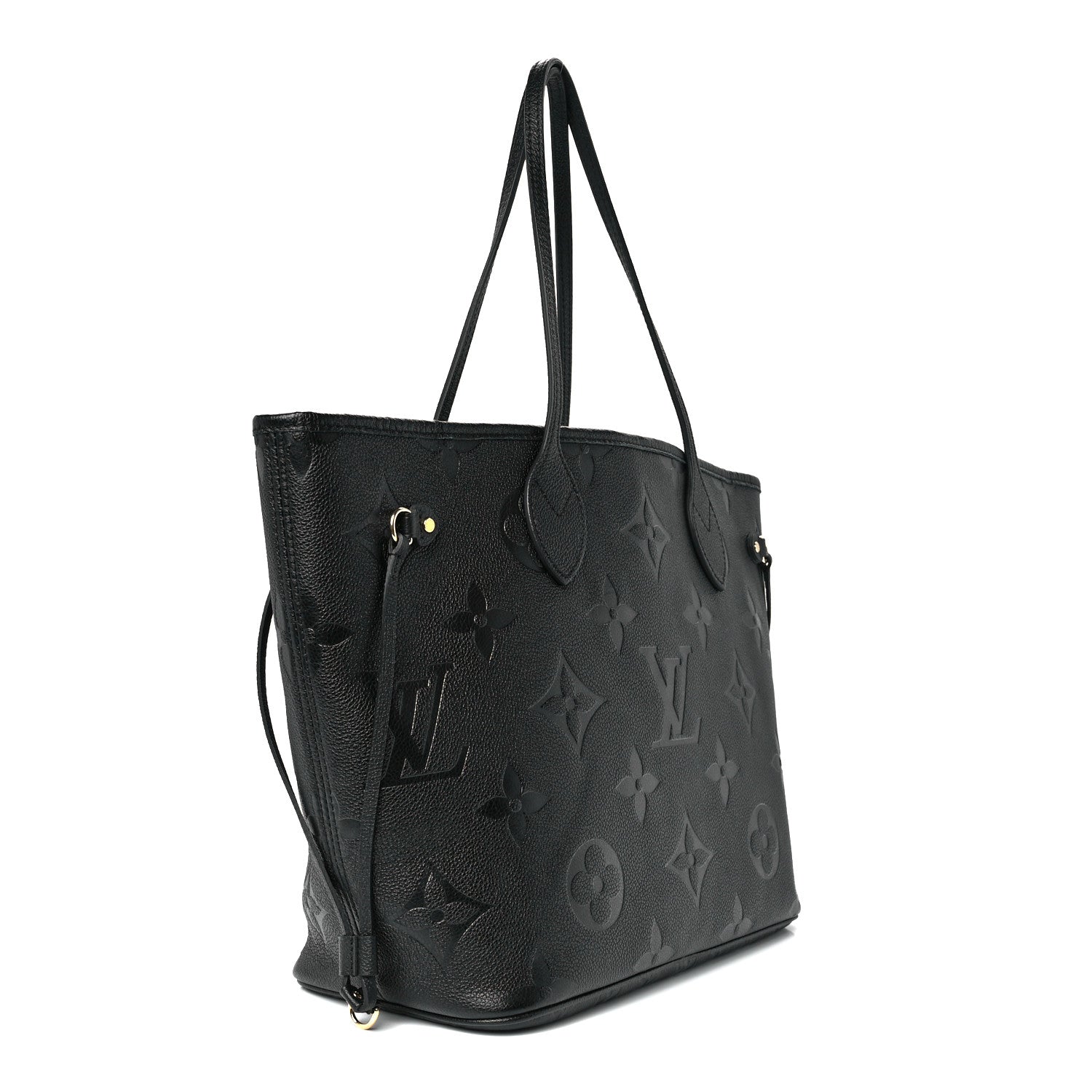 Louis Vuitton Empreinte Monogram Giant Neverfull MM Black 4 of 10