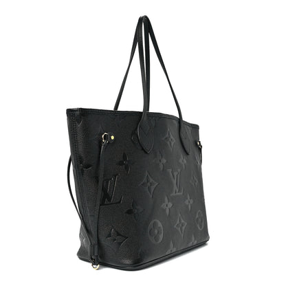 Louis Vuitton Empreinte Monogram Giant Neverfull MM Black 4 of 10