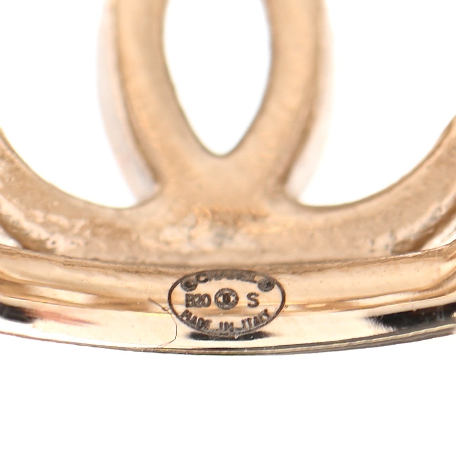 Chanel Pearl CC Ring 7 Gold 4 of 4